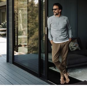 Huckberry FLINT AND TINDER 365 Jogger in Earth, 32” waist.